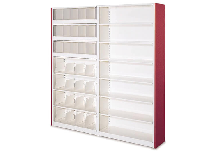 4 Post Shelving can easily be reconfigured to accommodate changing requirements