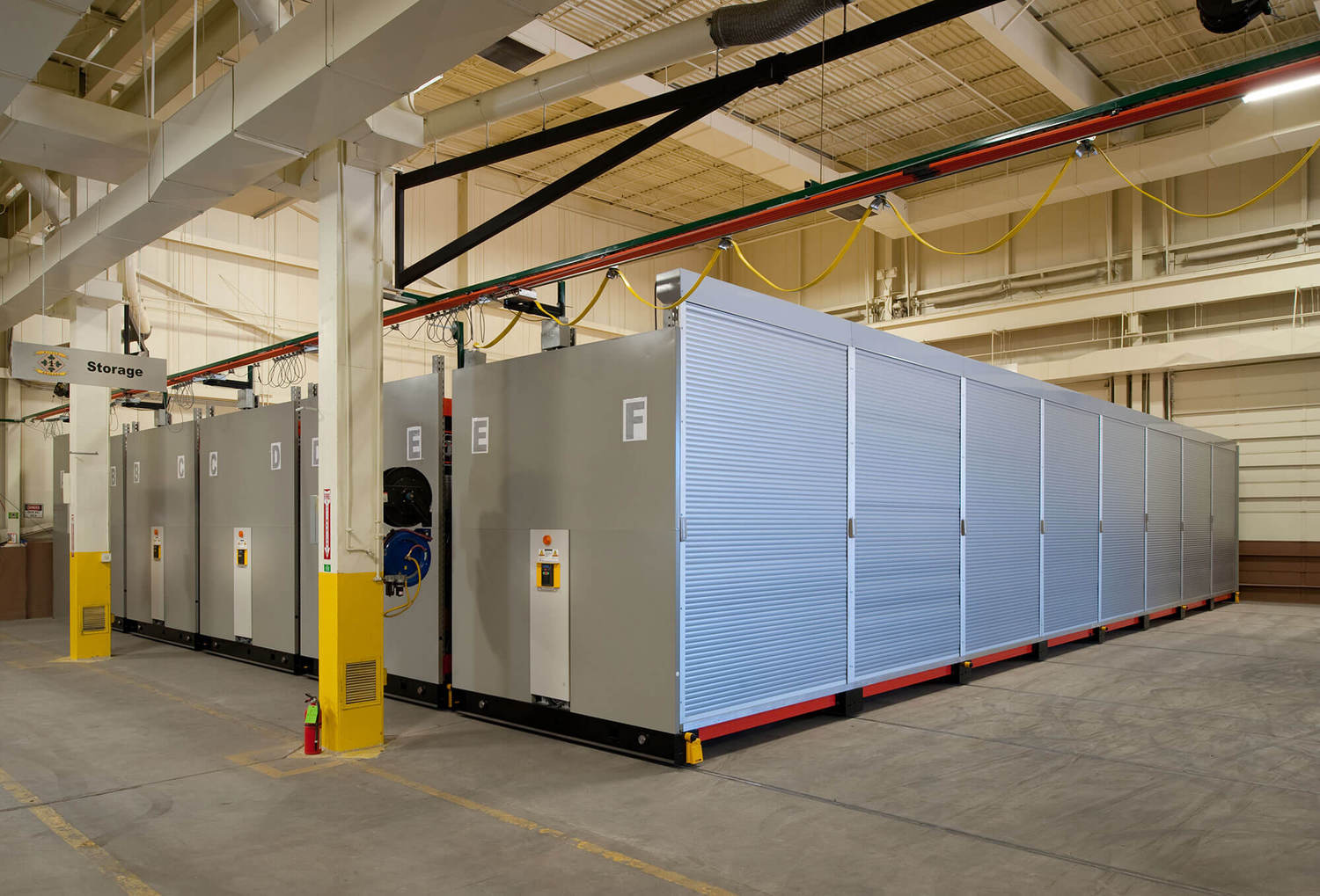 ActivRAC Industrial Mobile Shelving System for Warehouse Patterson