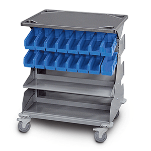 WrxWheels Transport System bin cart