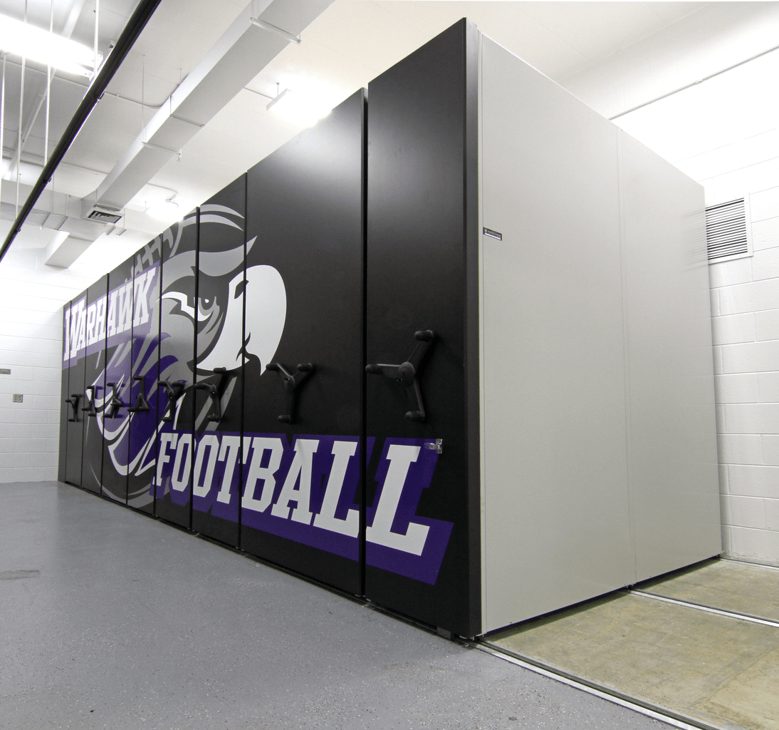 Mobile High Density Storage System Compact Storage Patterson Pope