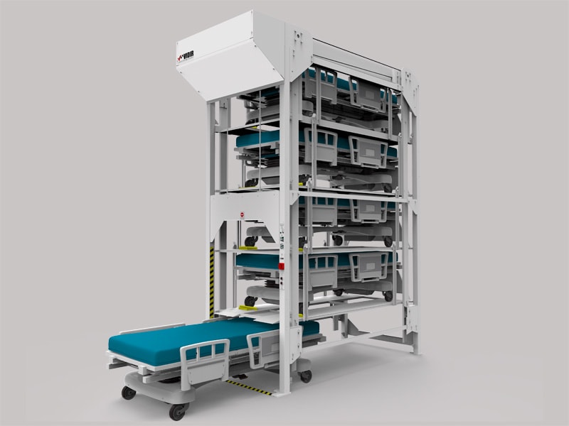Hospital Bedlift Storage is customized to your needs