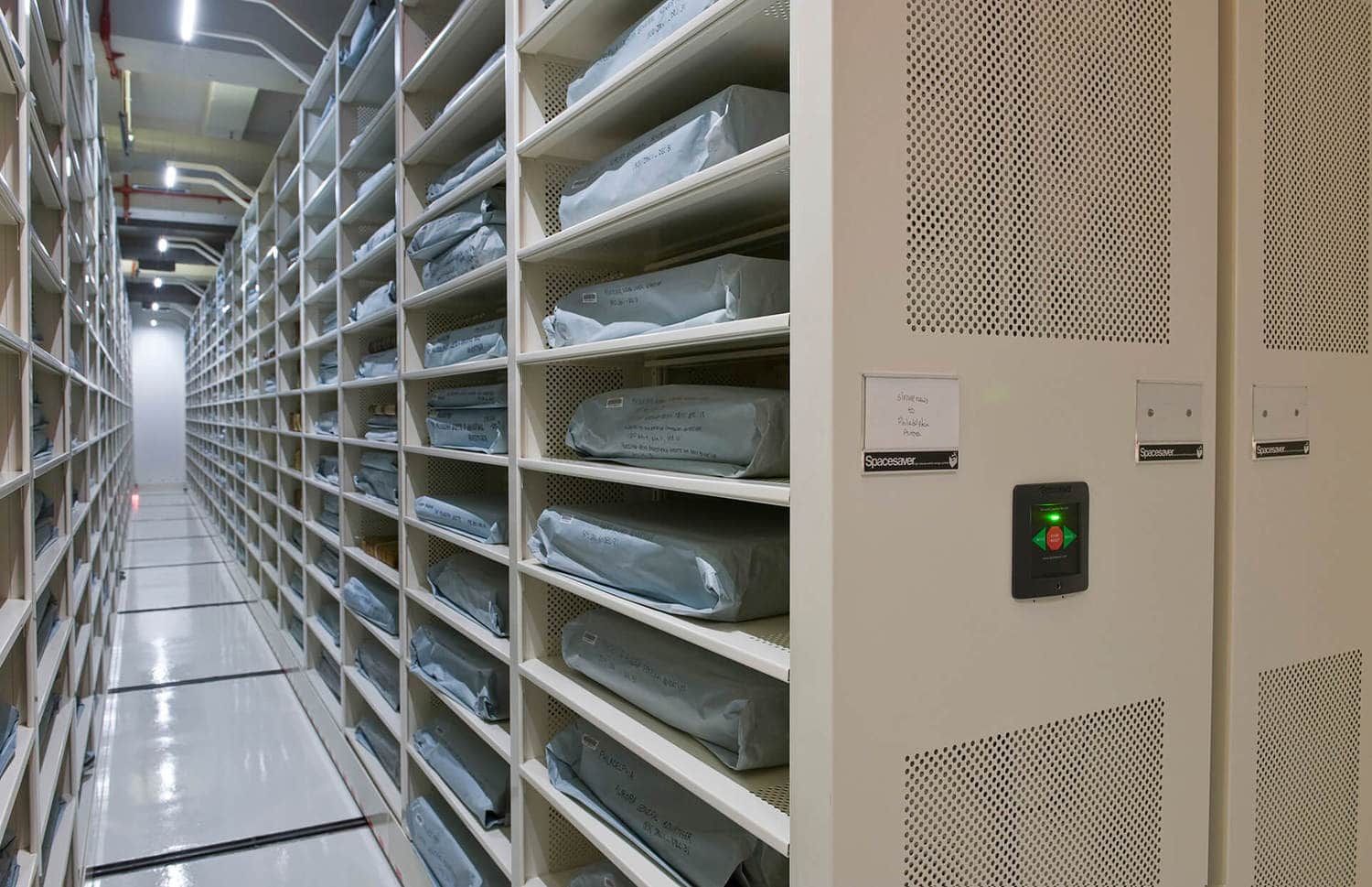 Mobile High Density Storage System Compact Storage Patterson Pope