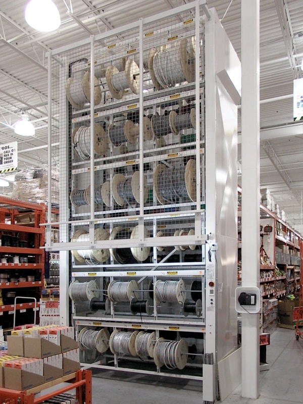 Vertical Carousels: Tires, Wires and Garments | Patterson Pope