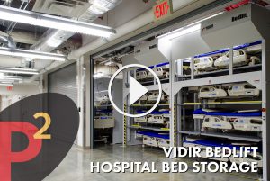 Vidir Bedlift Hospital Bed Storage