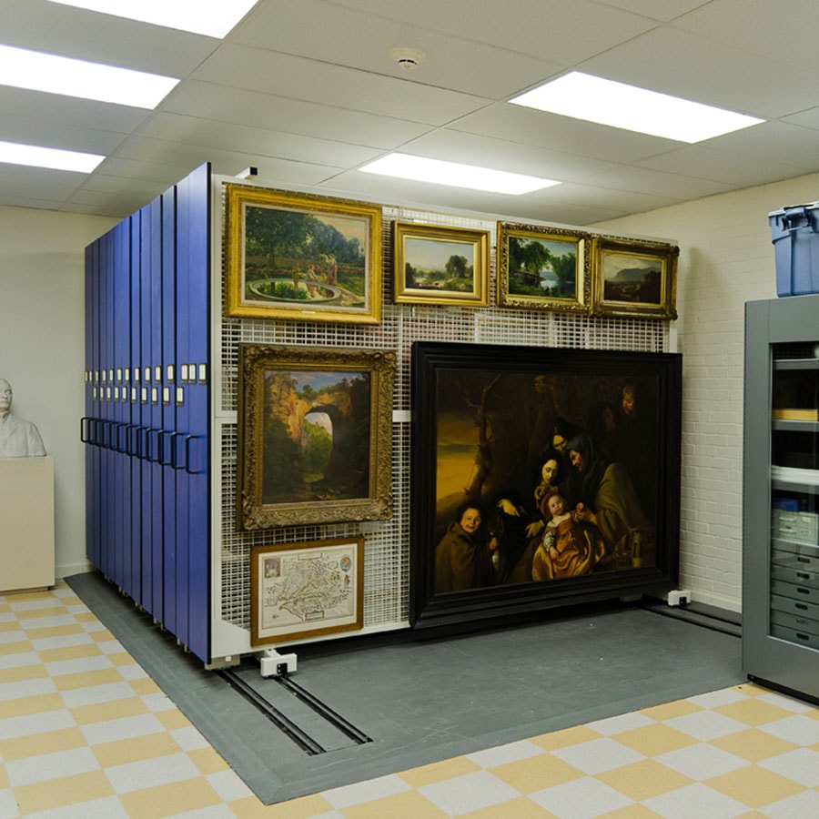 Museum Storage Art Racks, Compactors Patterson Pope