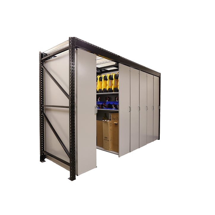 Overhead Sliding Shelving  Suspended Mobile Compact Storage