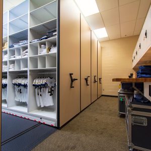 Football Equipment Storage Wins With Innovative Design Plan