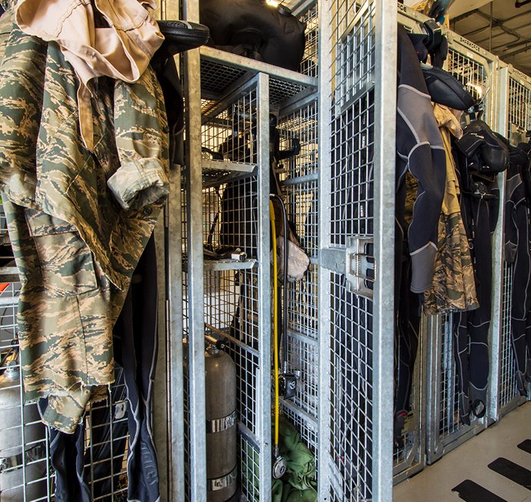 DIve School Utilizes Rust Proof Lockers for Gear and Equipment Storage