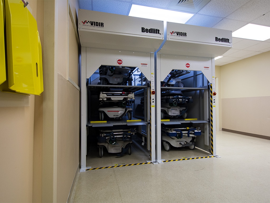 Bed Lifts for Hospital Bed Storage Solutions Patterson Pope