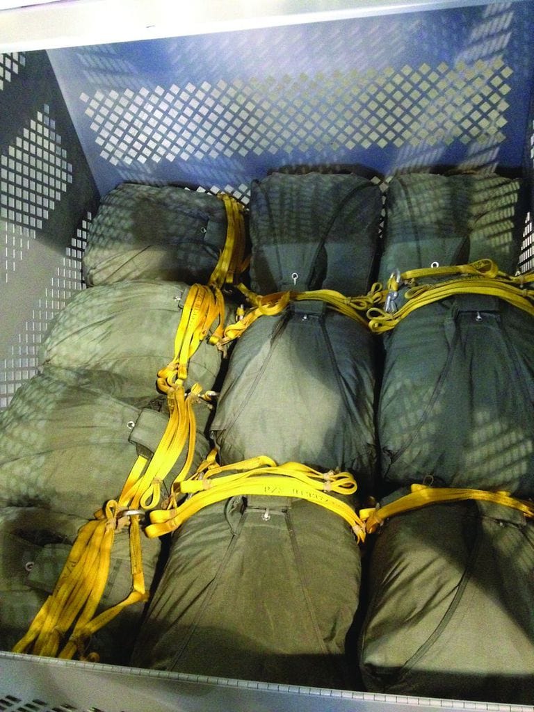 Parachute Container Military Gear Storage Solutions Patterson