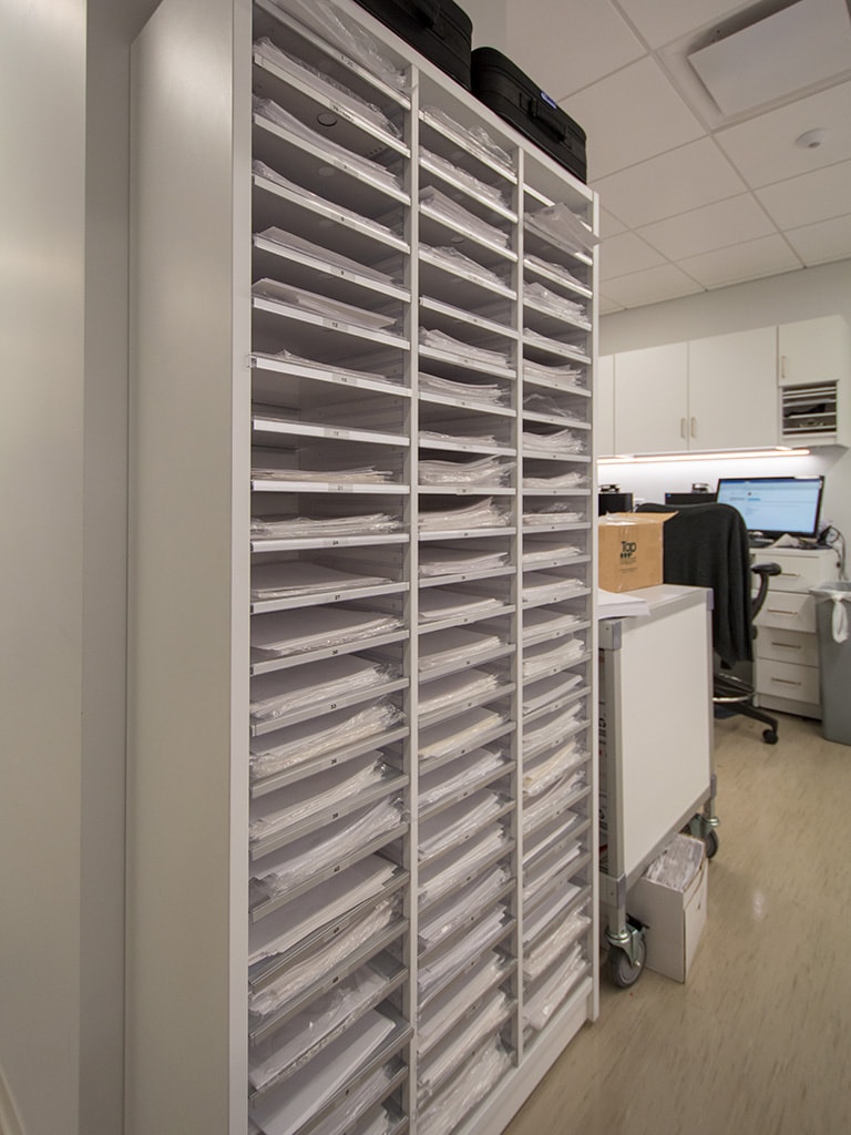 Mailroom Sorting Station Freestanding Furniture Patterson Pope