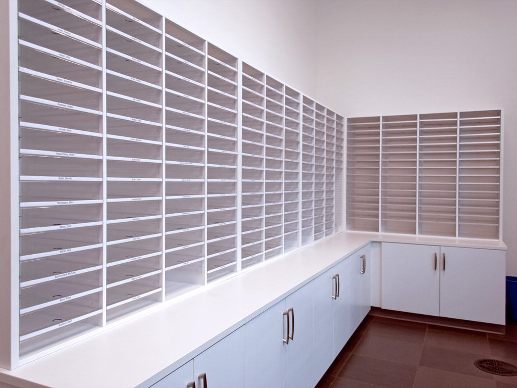 Mail Storage Mailroom Furniture Aluminum Consoles Patterson Pope