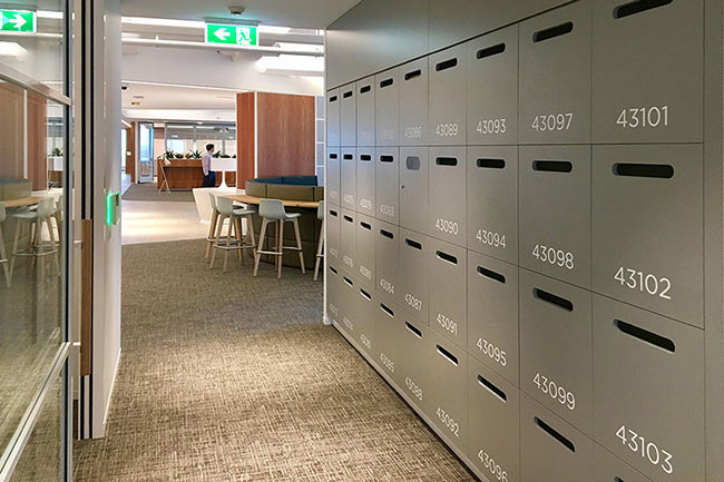 Agile Smart Lockers for Office Services