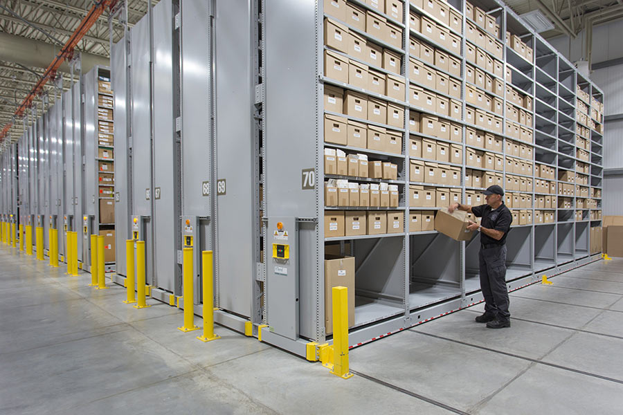 Long-Term Evidence Stored in ActivRAC Powered Mobile Shelving System