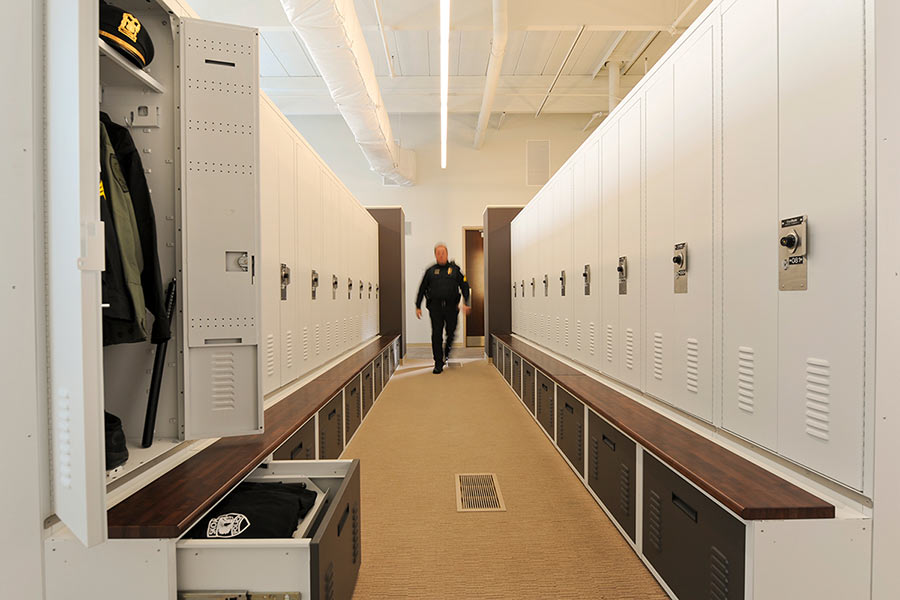 Storage Lockers for Public Safety Personnel