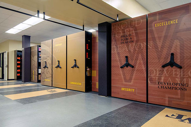 Compact Mobile Storage for Athletic Gear and Uniforms