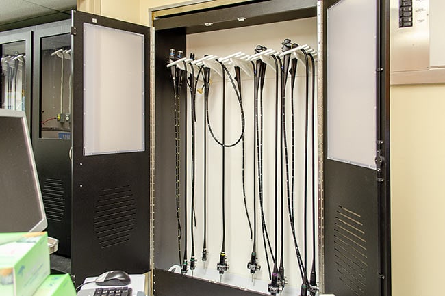 Secure Storage Cabinets for Endoscopy Equipment