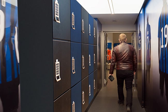 Athletic Storage with Day-Use Lockers for Referees
