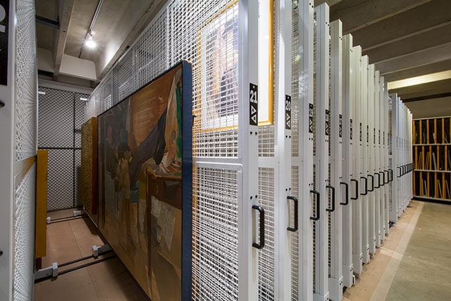 Museum Archival Art Storage Racks