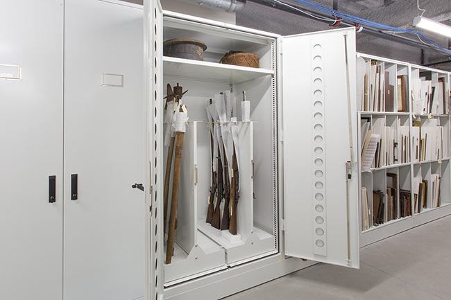Museum Cabinets and Shelving for Special Collections