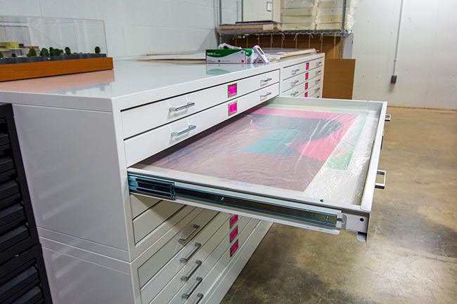 Protect Prints and Art in Flat File Cabinets