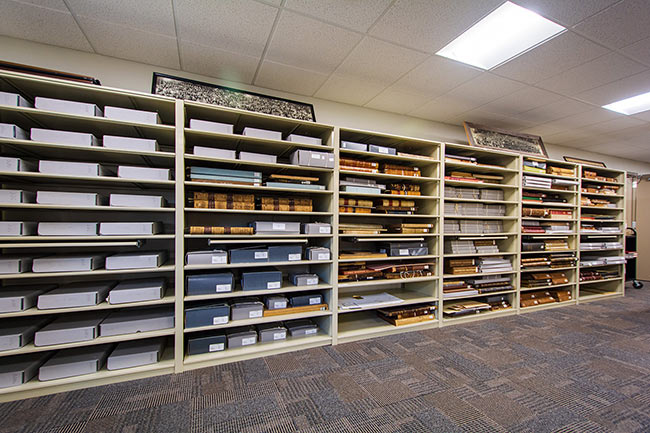 4-Post Shelving for Library Reference Materials