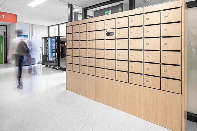 Student Smart Lockers for Cell Phones and Personal Items