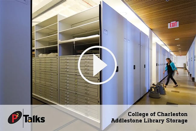 P2 Talks – College of Charleston Addlestone Library Storage