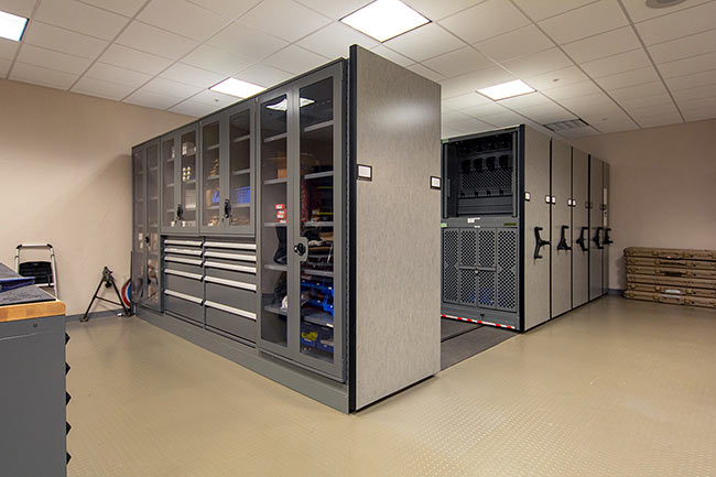 Compact Storage for Military Weapons Maintenance Supplies