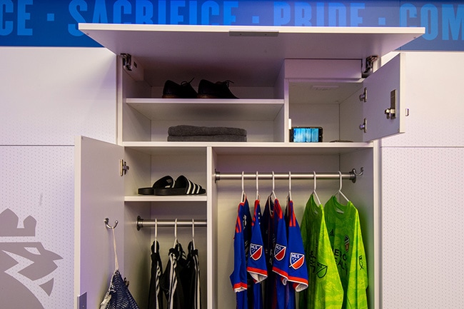 FC Cincinnati Locker Room