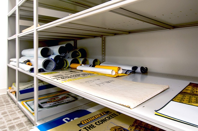 File Room Shelving for Archives Storage