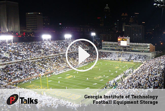 P2 Talks – Georgia Institute of Technology (Georgia Tech) Football Team Storage