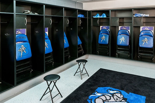 Laminate Lockers for Sports Teams