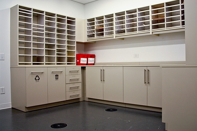 Mail Room Furniture for Sorting and Distribution