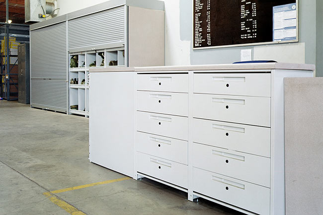 Modular Drawer Cabinets and Shelving in Central Issue