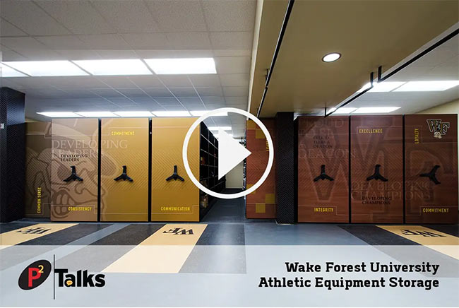P2 Talks – Wake Forest University Athletic Equipment Storage Video