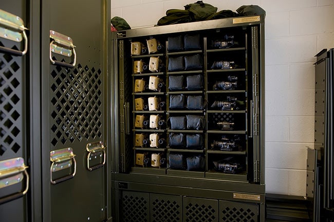 Universal Weapons Rack and NVG Storage