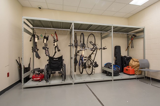 Evidence Storage Shelving for Campus Police