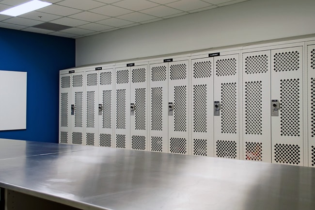 Public Safety Steel Gear Storage Lockers