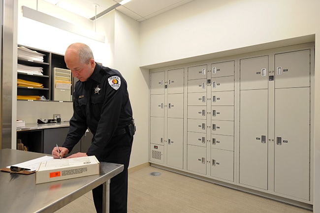 Secure Evidence Storage Lockers