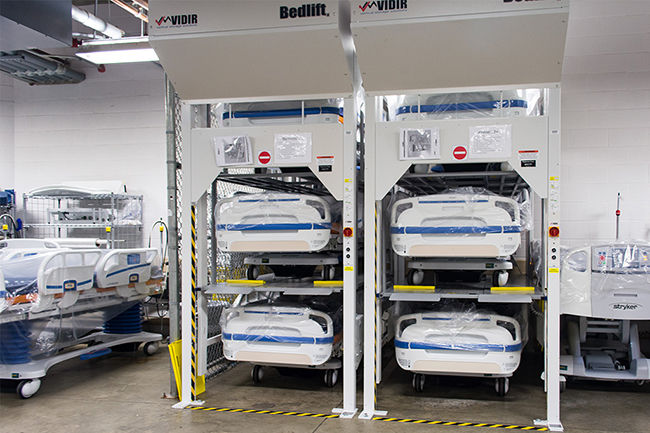 BedLift Hospital Bed Storage