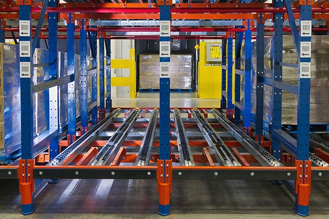 High-Density Mobile Shelving with Tambour Doors