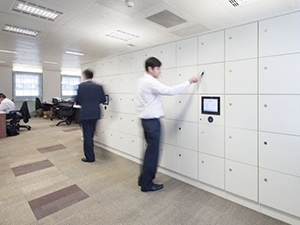 Corporate Headquarters Smart Lockers