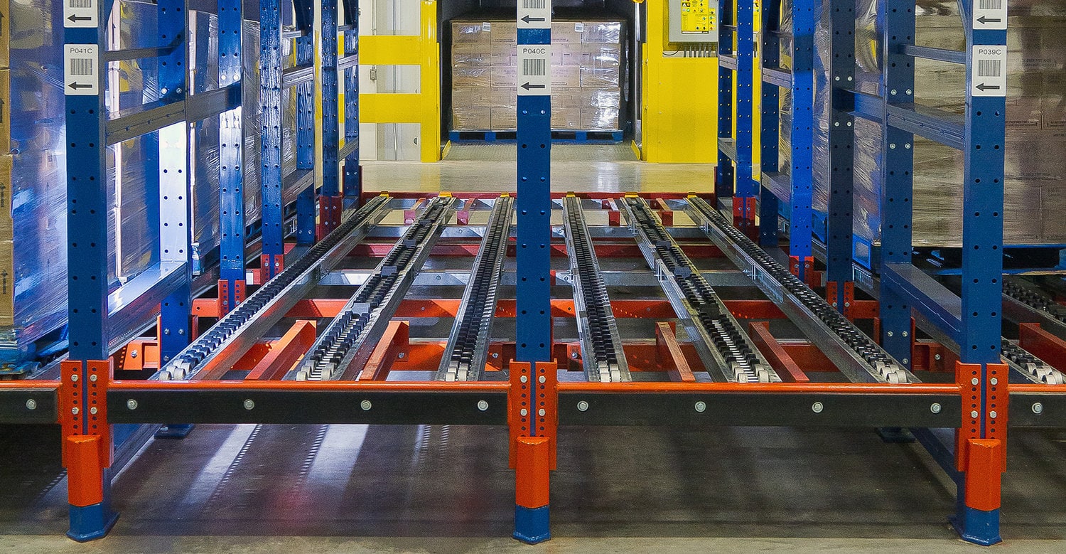 Pallet-Flow-Racking-Header