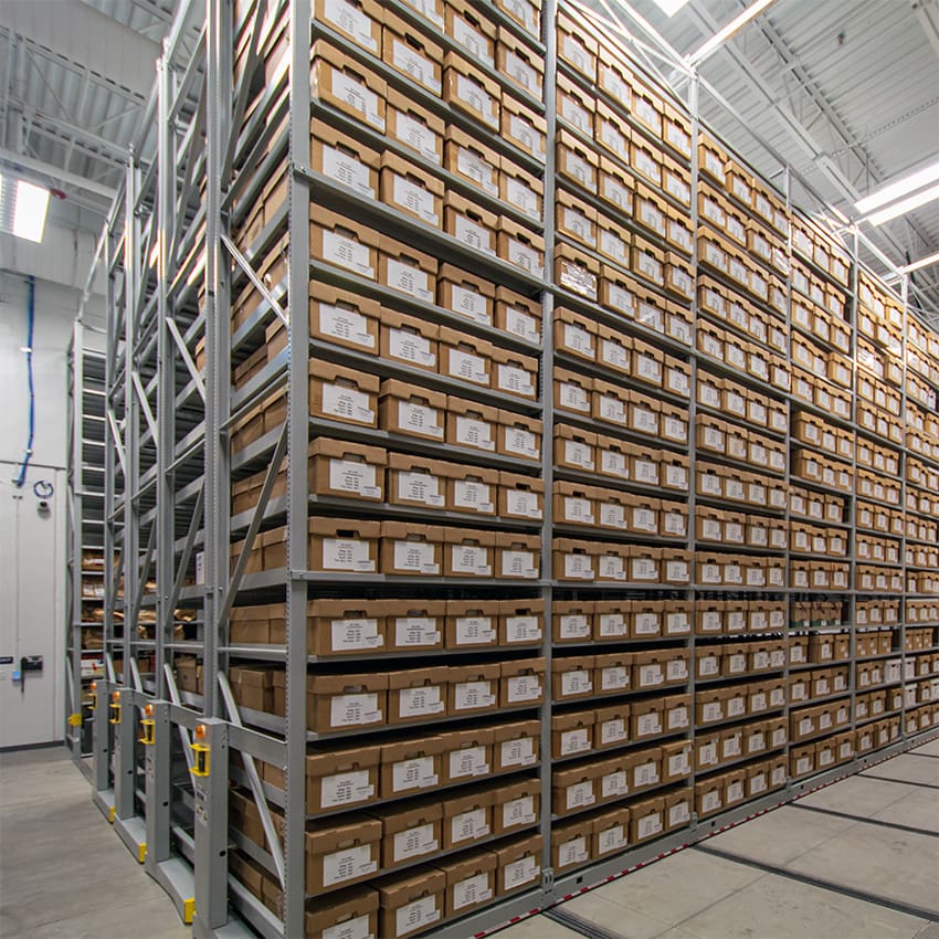 Boxed-Evidence-Stored-in-XTend-Mobile-Shelving