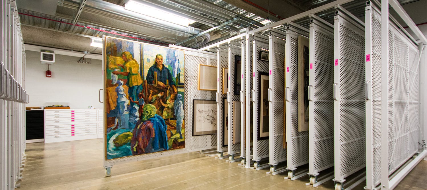 Choosing Art Storage Racks, Cabinets and Other Museum Storage Systems