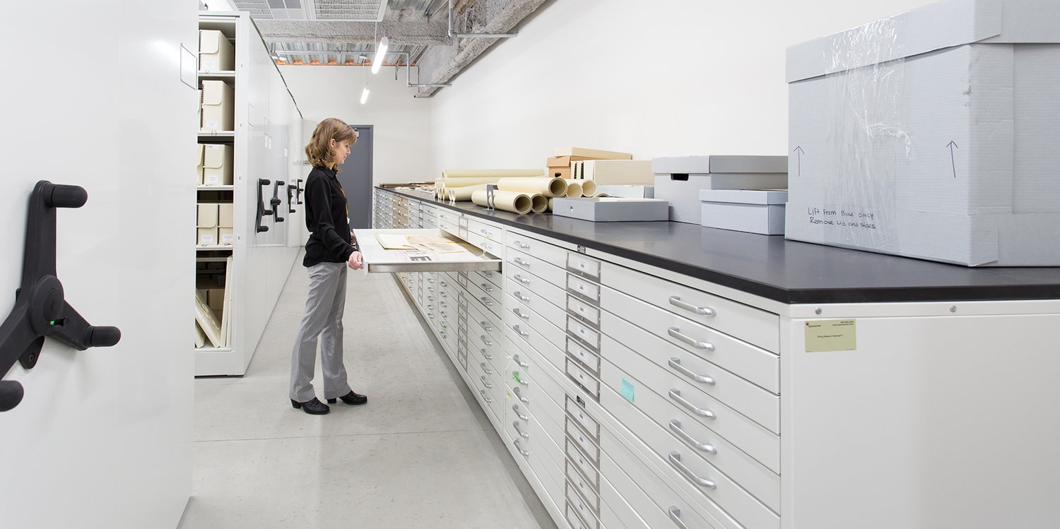 Flat File Cabinets, Map Cabinets and Museum Archival Storage