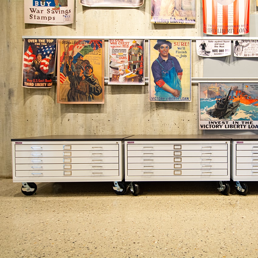 Flat-File-Cabinets-on-Casters