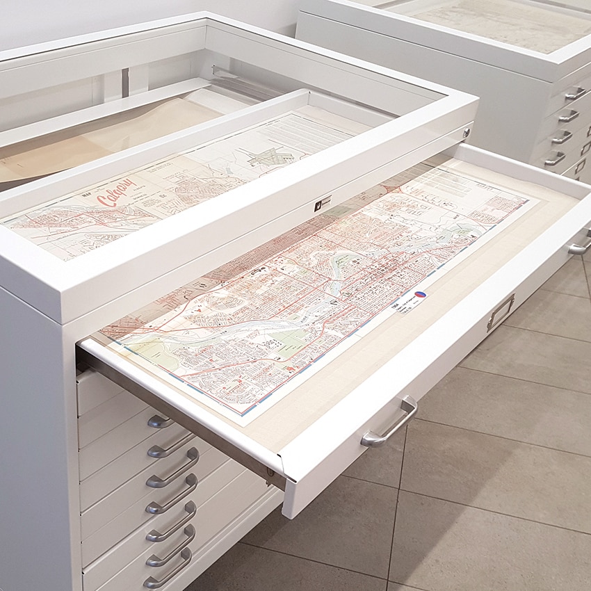 Map-Cabinet-Display-Top-Flat-file-Cabinets