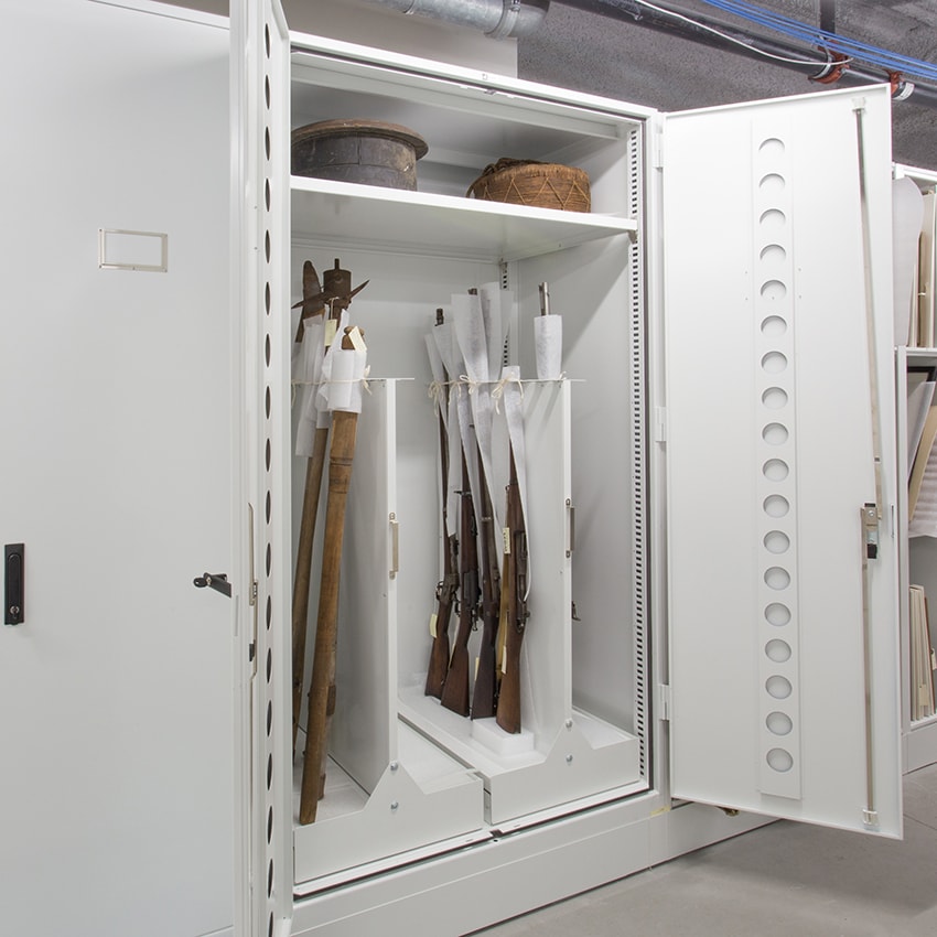 Museum-Cabinets-with-Pull-Out-Racks